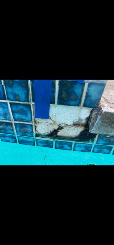 before tile repair in tarzana ca