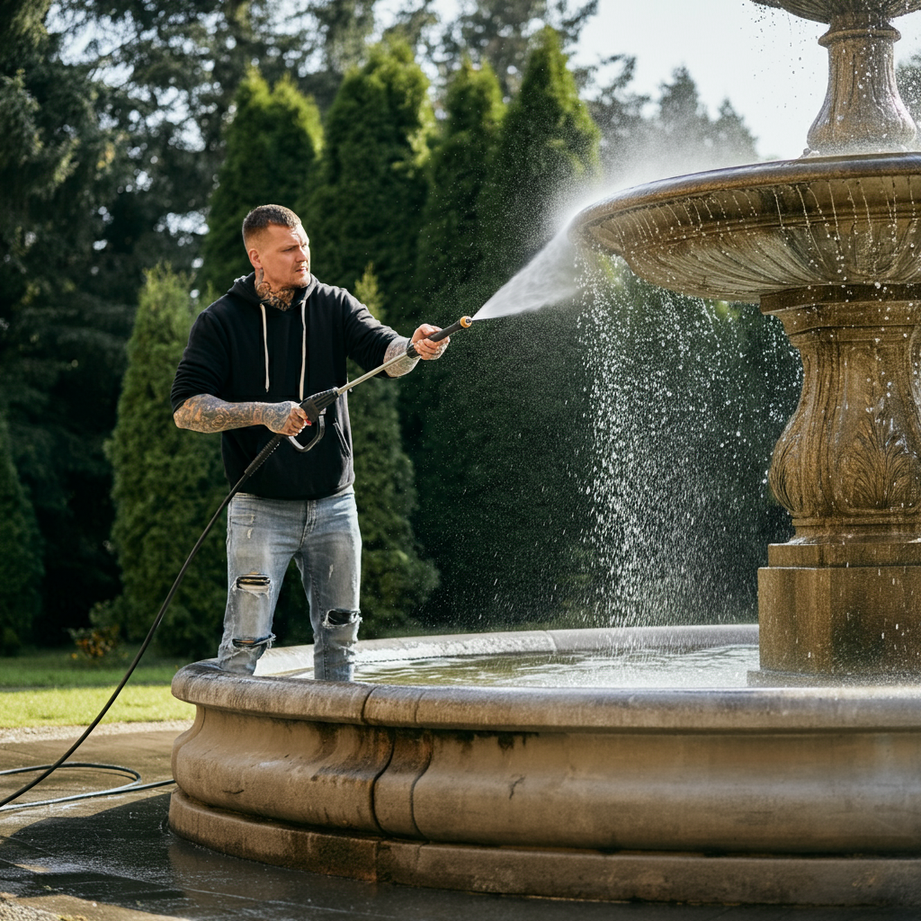 How to Clean and Maintain Water Features and Fountains