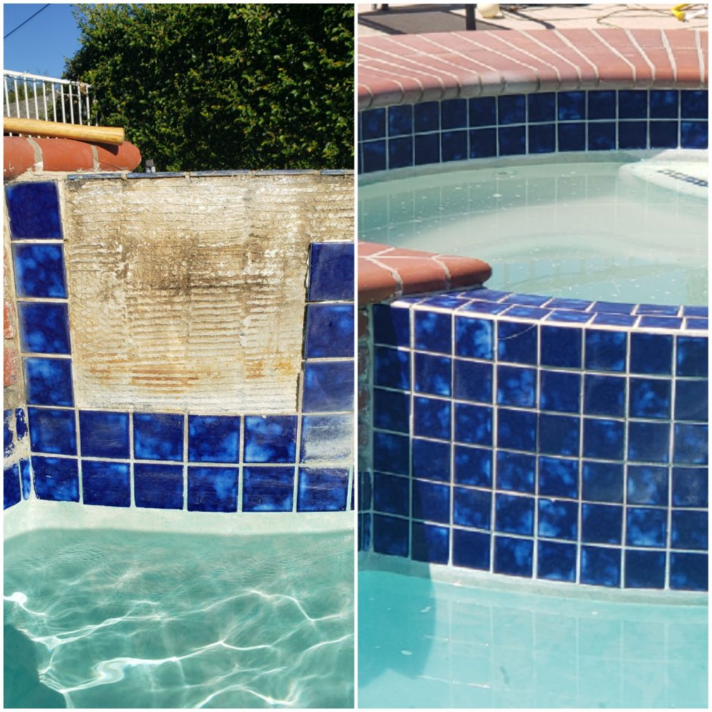 Power Washing in Palm Springs - Pool Tile Cleaning Service