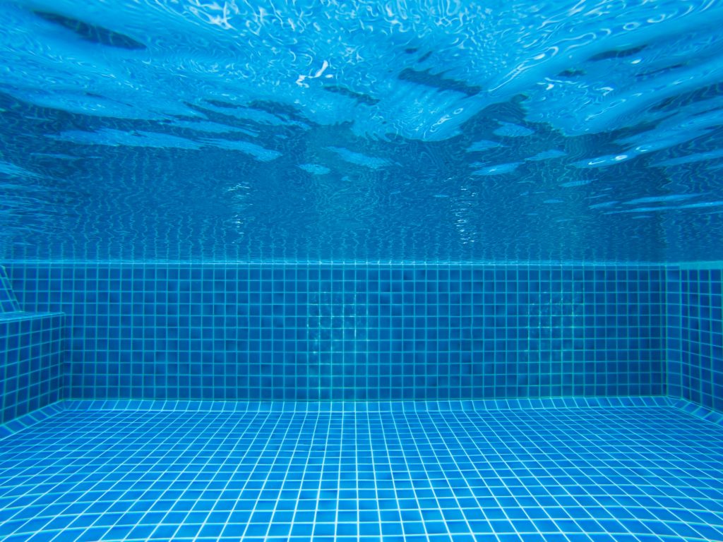 pool and spa tile sealer warning with calcium removal advice