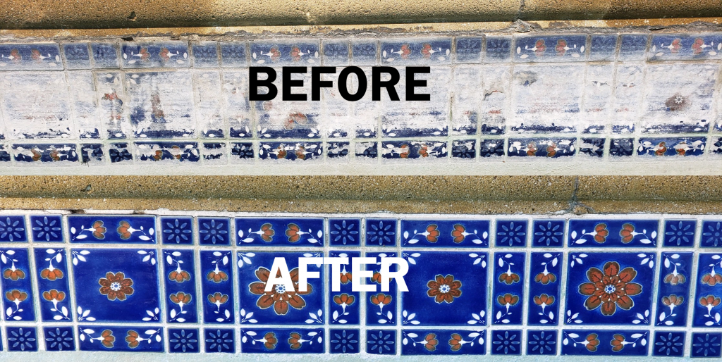 Pool Tile Cleaning Services in Palm Springs, California