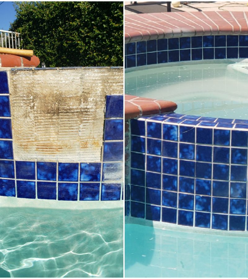 pool tile repair and cleaning